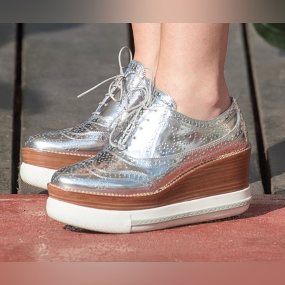 Miu Miu Platform Oxfords - size 39